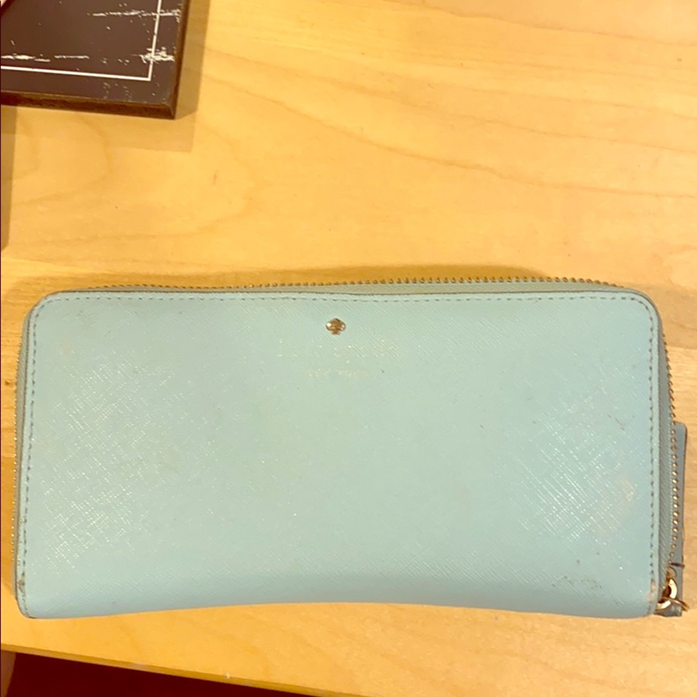 BLUE KATE SPADE WALLET